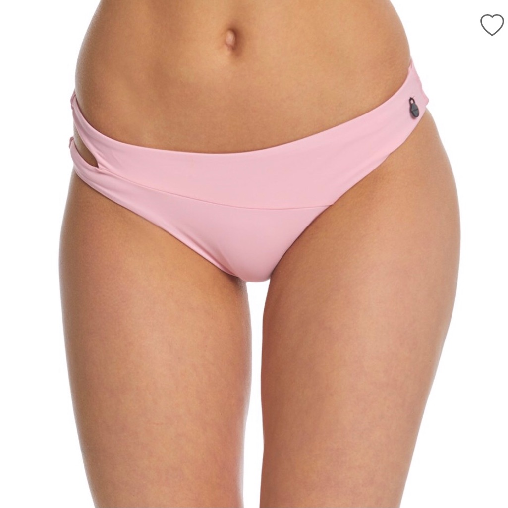 Volcom Simply Seam Classic Bikini- Pink And Blue